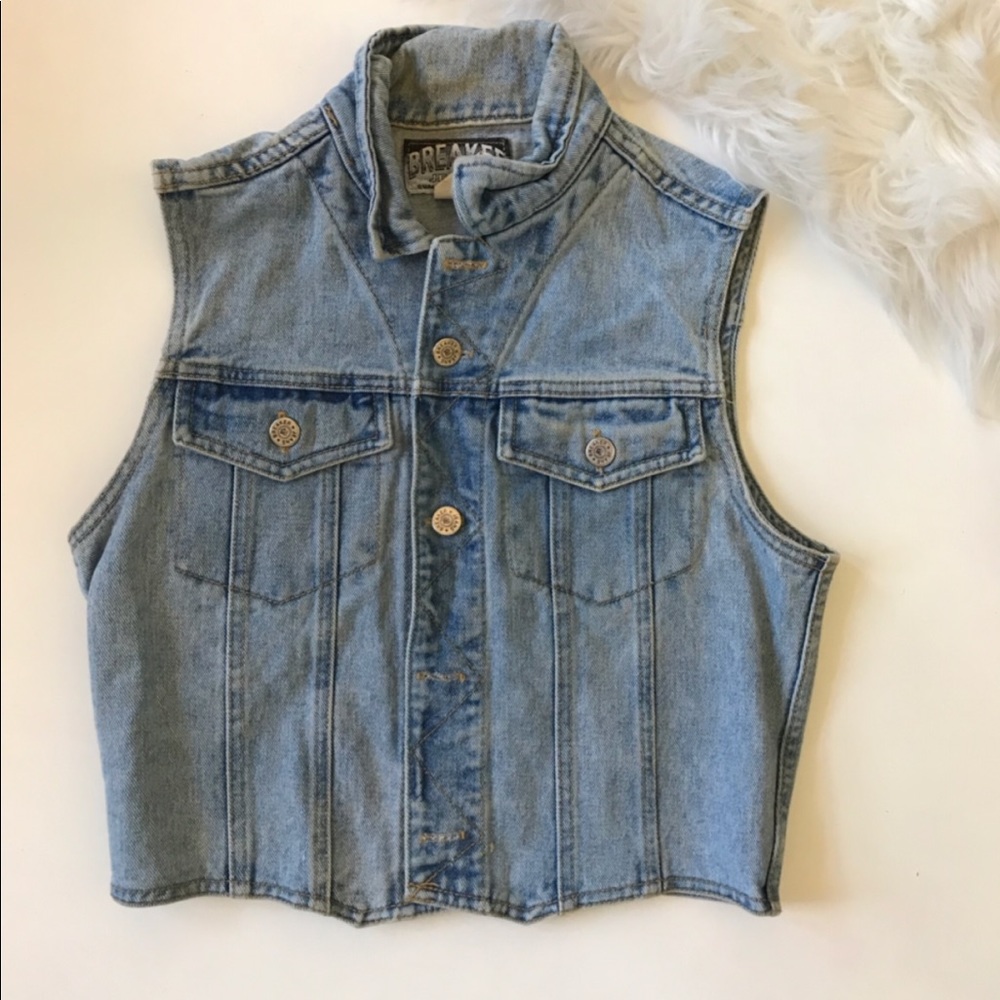 Denim vest